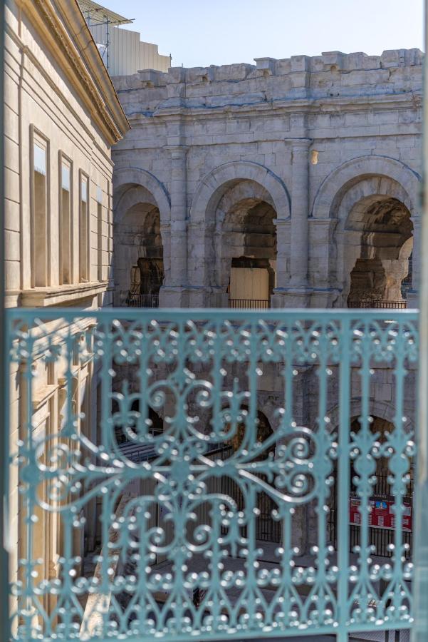Le Plus Beau Balcon Des Arenes نيم المظهر الخارجي الصورة
