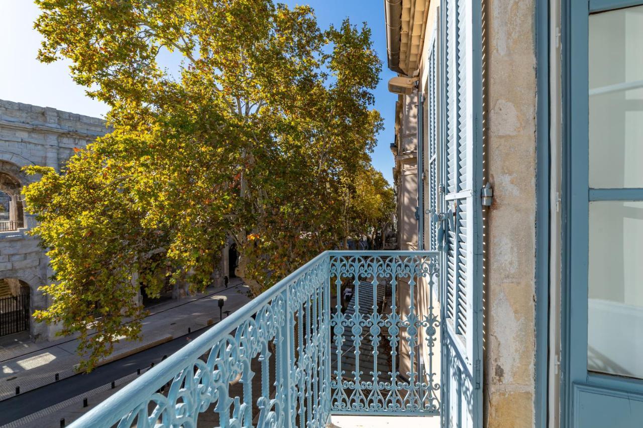 Le Plus Beau Balcon Des Arenes نيم المظهر الخارجي الصورة