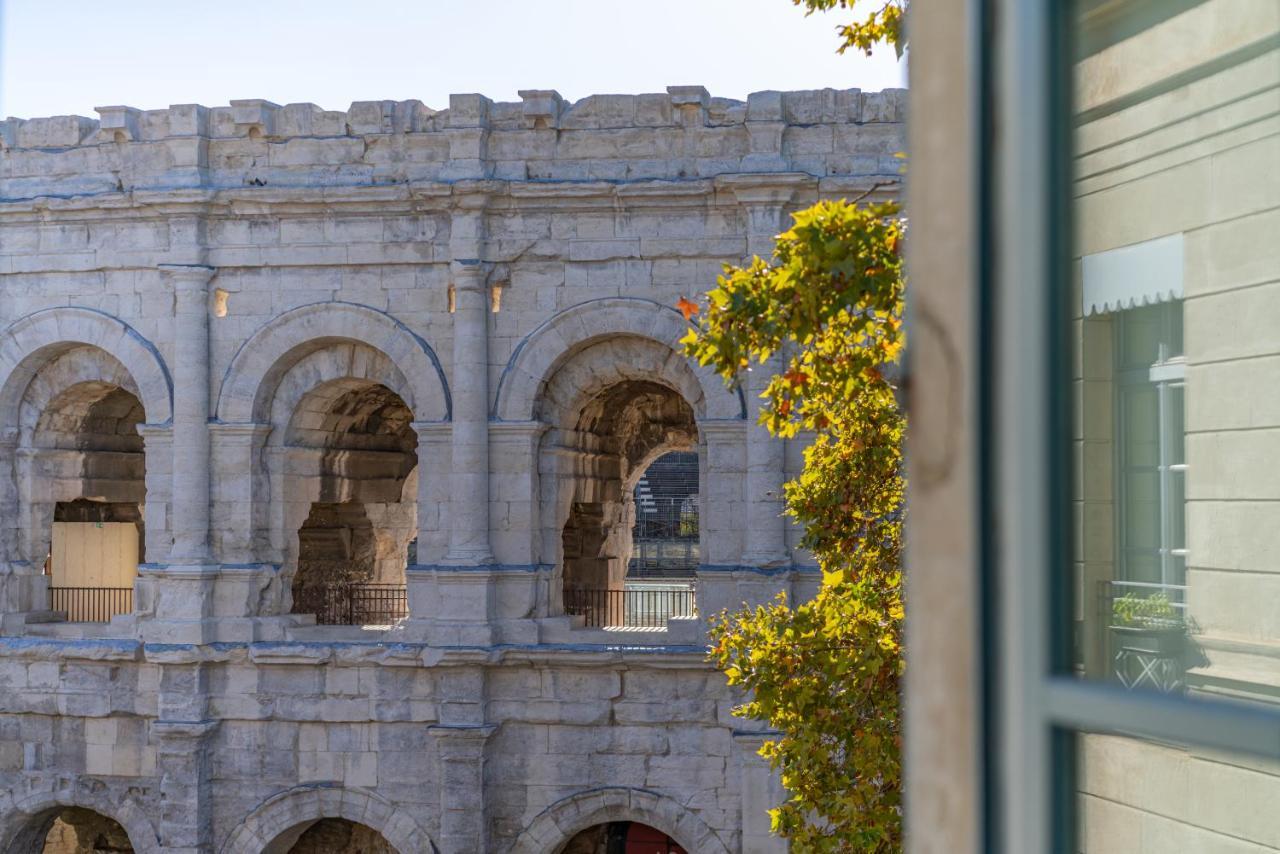Le Plus Beau Balcon Des Arenes نيم المظهر الخارجي الصورة